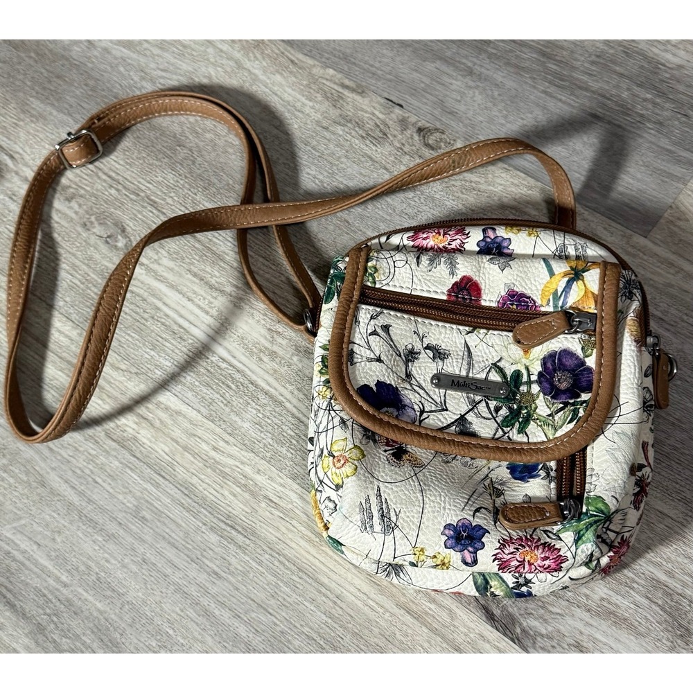 Small MultiSac‎ floral cross body bag
